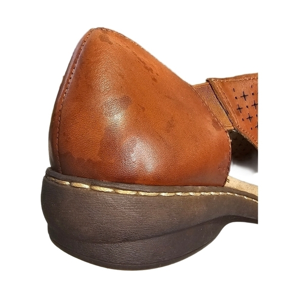 Naturalizer brown cutout leather casual sandals size 10 - Picture 11 of 11